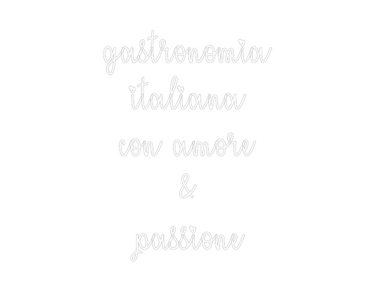 Custom Neon: gastronomia
...
