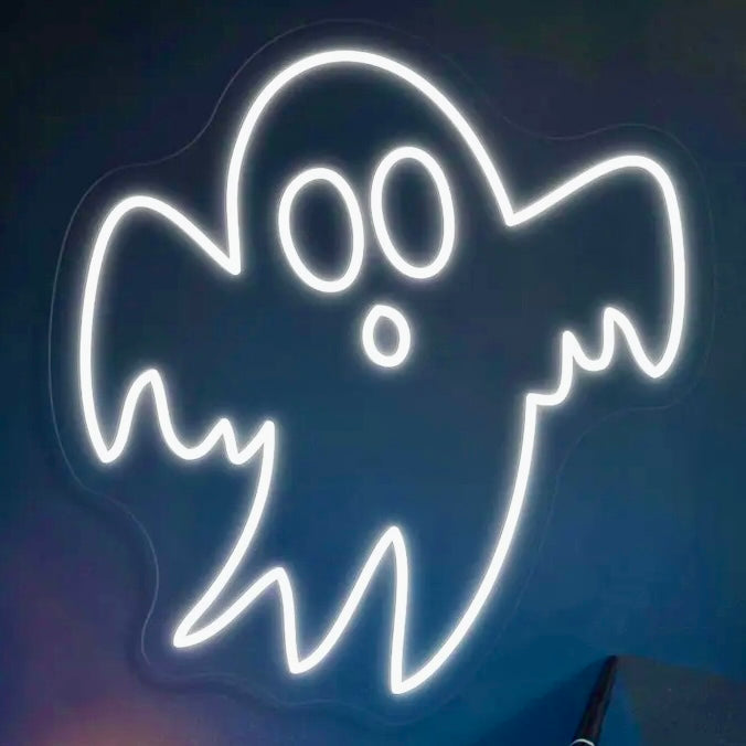 Halloween Ghost Neon Sign for Indoor