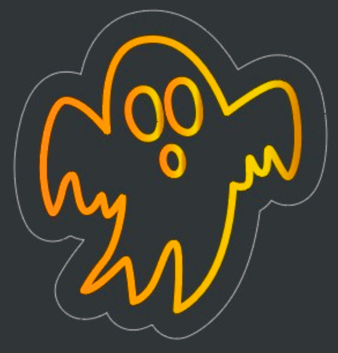 Halloween Ghost Neon Sign for Indoor